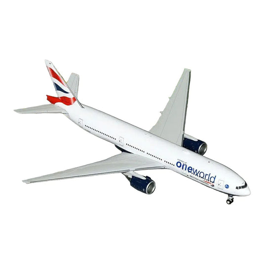 ブリティッシュ・エアウェイズ British Airways ボーイング 777-200ER ワンワールド塗装 G-YMMR / GeminiJets 1/200 飛行機模型 旅客機