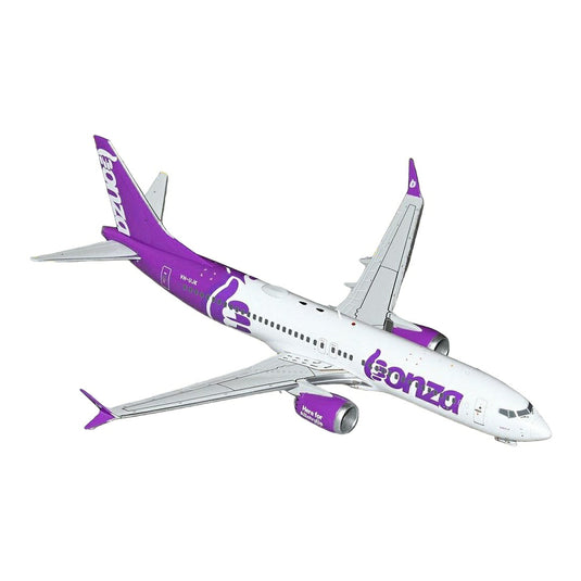 ボンザ Bonza ボーイング 737 MAX 8 VH-UJK / Gemini 1/200 飛行機模型 旅客機