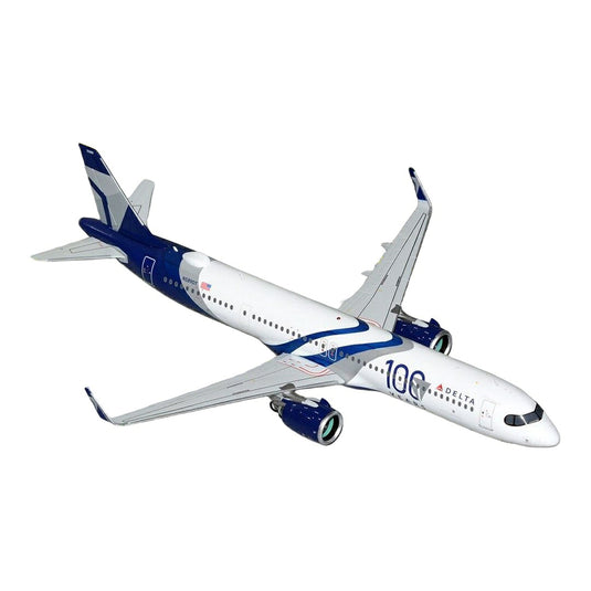 デルタ航空 Delta Air Lines エアバス A321neo N589DT 100周年記念塗装 / GeminiJets 1/200 飛行機模型 旅客機