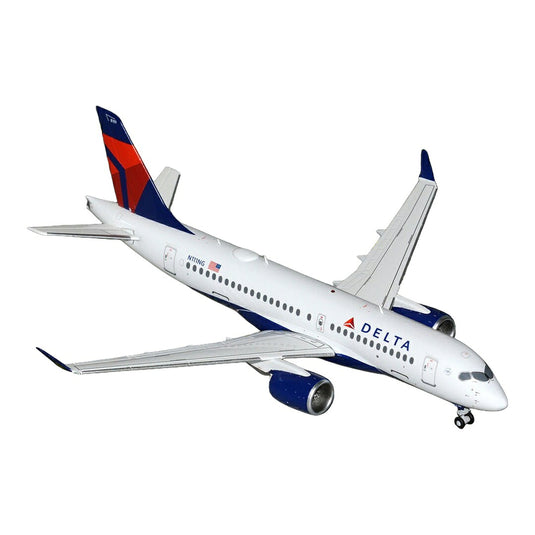 デルタ航空 Delta Air Lines エアバス A220-100 / GeminiJets 1/200 飛行機模型 旅客機