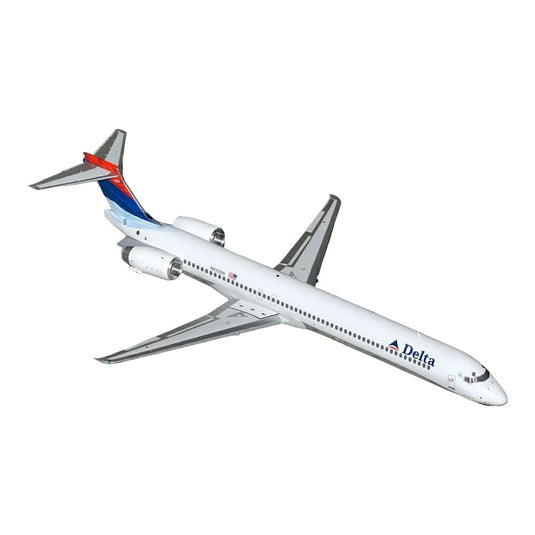 デルタ航空 Delta マクドネル・ダグラス MD-90 N910DN / GeminiJets 1/200 飛行機模型 旅客機