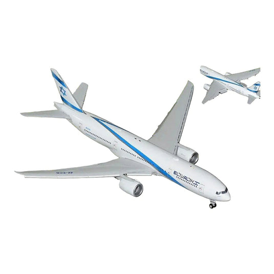 エルアル航空 El Al Israel Airlines ボーイング 777-200ER 4X-ECB / GeminiJets 1/200 飛行機模型 旅客機