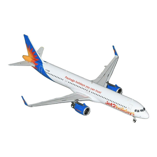 ジェットツー・ホリデーズ Jet2holidays エアバス A321neo G-SUNB / Gemini 1/200 飛行機模型 旅客機