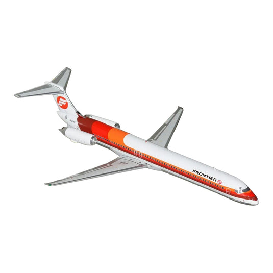 フロンティア航空 Frontier Airlines マクドネル・ダグラス MD-81 N859HA / GeminiJets 1/200 飛行機模型 旅客機