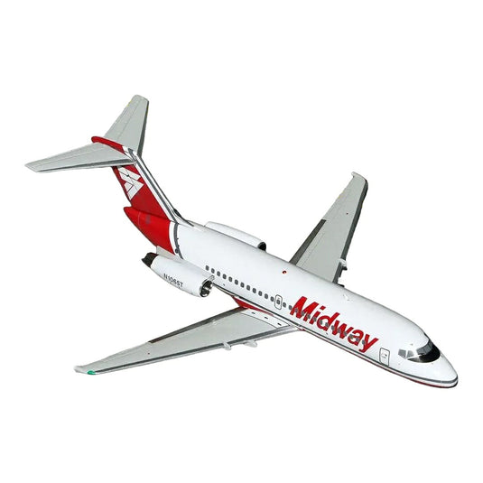 ミッドウェイ航空 Midway Airlines マクドネル・ダグラス DC-9-15 N1065T / Gemini 1/200 飛行機模型 旅客機