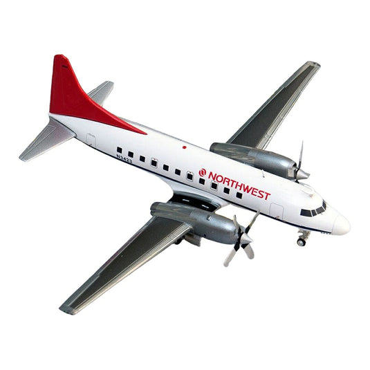 ノースウエスト航空 Northwest Airlines コンベア CV-580 N3423 / GeminiJets 1/200 飛行機模型 旅客機