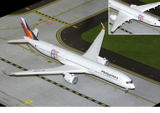 フィリピン航空 Philippine Airlines エアバス A350-1000 85周年特別塗装 フラップダウン仕様 RP-C3510 / GeminiJets 1/200 飛行機模型 旅客機