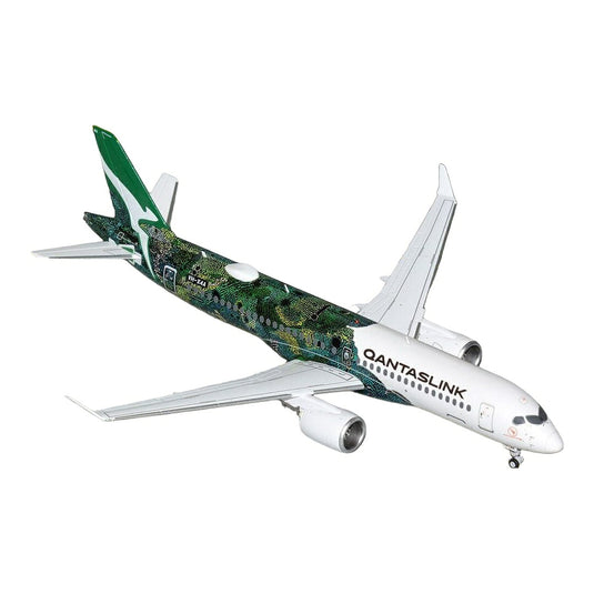 カンタスリンク QantasLink エアバス A220-300 VH-X4A 特別塗装 / GeminiJets 1/200 飛行機模型 旅客機