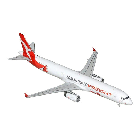 カンタス航空 Qantas Airways エアバス A321-200P2F VH-XF4 サンタ・フレイト特別塗装 / Gemini 1/200 飛行機模型 貨物機