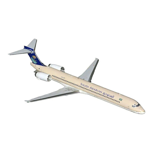 サウジアラビア航空 Saudi Arabian Airlines マクドネル・ダグラス MD-90 HZ-API / GeminiJets 1/200 飛行機模型 旅客機