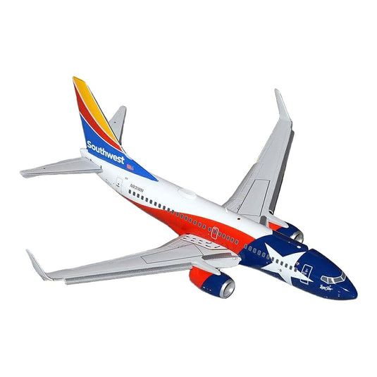 サウスウエスト航空 Southwest Airlines ボーイング 737-700 ローン・スター・ワン特別塗装 フラップダウン仕様 N931WN / GeminiJets 1/200 飛行機模型 旅客機