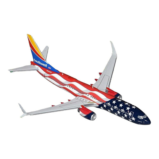 サウスウエスト航空 Southwest Airlines ボーイング 737-800 Freedom One 特別塗装 N500WR / Gemini 1/200 飛行機模型 旅客機
