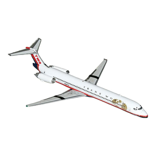 トランスワールド航空 Trans World Airlines マクドネル・ダグラス MD-82 N960TW / GeminiJets 1/200 飛行機模型 旅客機