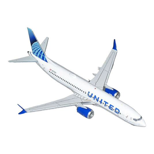ユナイテッド航空 United Airlines ボーイング 737 MAX8 N27251 / GeminiJets 1/400 飛行機模型 旅客機