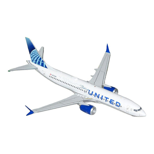 ユナイテッド航空 United Airlines ボーイング 737-MAX8 N27261 「Being UNITED」特別塗装 / GeminiJets 1/200 飛行機模型 旅客機