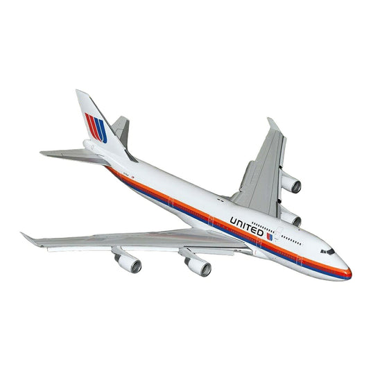 ユナイテッド航空 United Airlines ボーイング 747-400 N175UA フラップダウン仕様 / GeminiJets 1/200 飛行機模型 旅客機