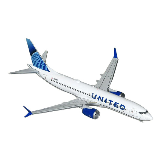 ユナイテッド航空 United Airlines ボーイング 737-MAX8 N17265 / GeminiJets 1/200 飛行機模型 旅客機