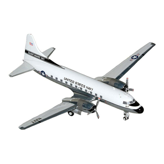 アメリカ海軍 US Navy コンベア C-131F サマリタン Convair C-131F Samaritan 141017 / GeminiJets 1/200 飛行機模型 ミリタリー