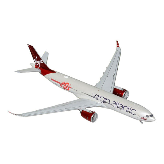 ヴァージン・アトランティック航空 Virgin Atlantic エアバス A330-900neo G-VSRB 40周年特別塗装 / Gemini 1/200 飛行機模型 旅客機