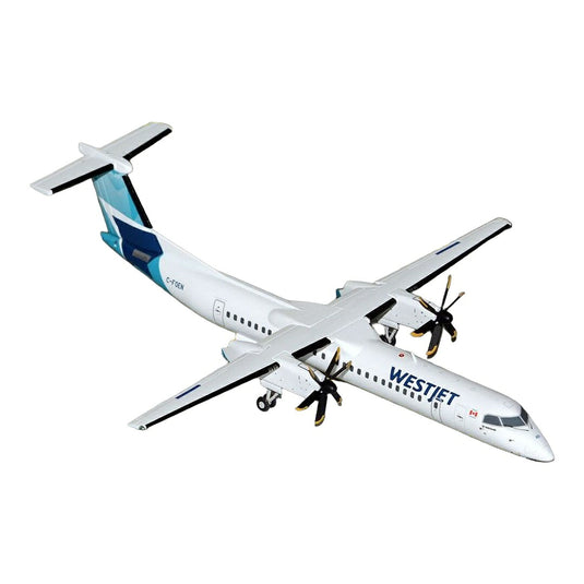 ウエストジェット航空 WestJet ボンバルディア Dash 8-Q400 C-FOEN / Gemini 1/200 飛行機模型 旅客機
