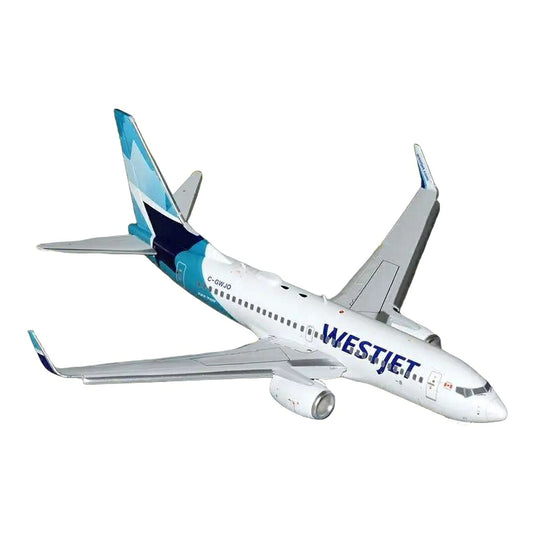 ウエストジェット航空 WestJet Airlines ボーイング 737-700 フラップダウン仕様 C-GWJO / GeminiJets 1/200 飛行機模型 旅客機