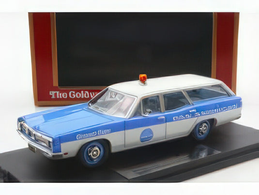 FORD USA - GALAXIE SW STATION WAGON PAN AMERICA AIRWAYS 1970 - WHITE LIGHT BLUE/GOLDVARG 1/43ミニカー