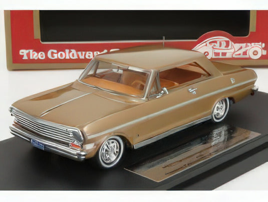 CHEVROLET - NOVA 1963 - SADDLE TAN POLY/GOLDVARG 1/43ミニカー