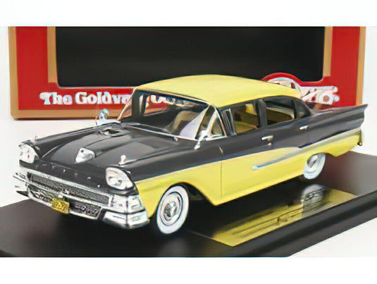 FORD USA - 300 CUSTOM 1958 - YELLOW BLACK/GOLDVARG 1/43模型モデルキット