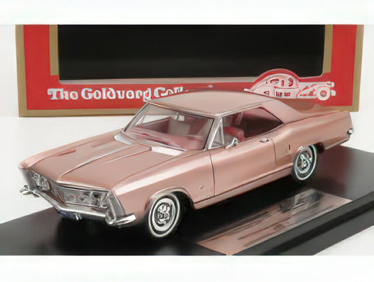 BUICK - RIVIERA 1963 - ROSE MIST POLY/GOLDVARG 1/43ミニカー