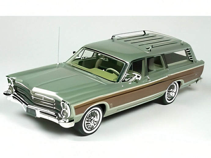【予約】12月以降発売予定FORD USA カントリースクワイア SW ステーションワゴン 1967 グリーンウッド/ GOLDVARG 1/43 ミニカー