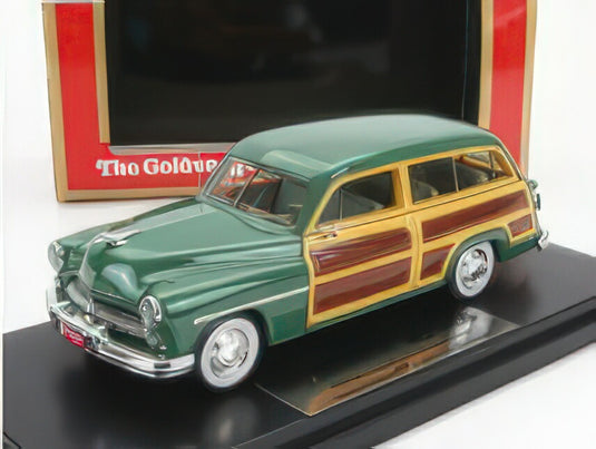 MERCURY - WOODIE SW STATION WAGON 1949 - MEADOW GREEN WOOD/GOLDVARG 1/43ミニカー