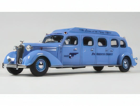 【予約】2025年発売予定CHEVROLET - LIMOUSINE AUTOBUS - PAN AMERICAN - PAN-AM - 1936 - BLUE/GOLDVARG 1/43ミニカー
