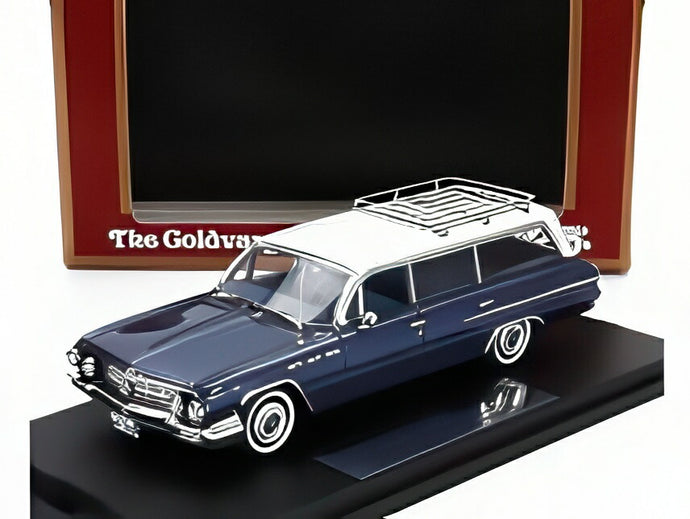 BUICK SW ステーションワゴン 1962 カデットブルー ホワイト/GOLDVARG 1/43ミニカー