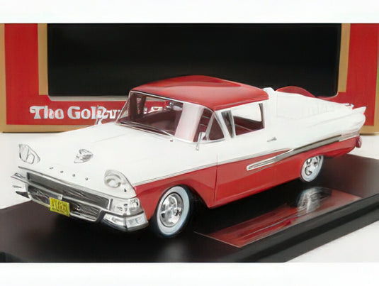 FORD USA - RANCHERO PICK-UP 1958 - RED WHITE/GOLDVARG 1/43ミニカー 180台限定