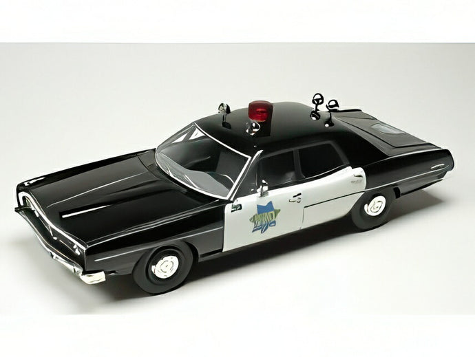 【予約】12月以降発売予定FORD USA ギャラクシー SFPD サンフランシスコ警察 1970 ブラックホワイト/ GOLDVARG 1/43 ミニカー