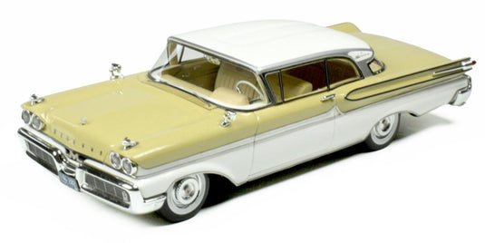 【予約】2026年発売予定Mercuryマーキュリー Park Laneパークレーン 1958 イエローホワイト / GOLDVARG 1/43 ミニカー