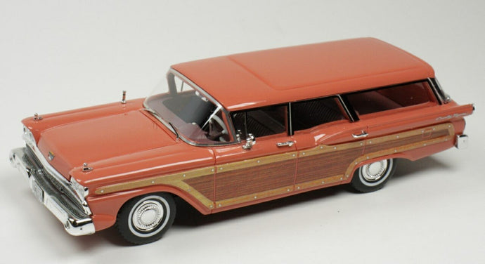 【予約】FORD カントリースクワイア ステーションワゴン 1959 コッパー/ウッド / GOLDVARG 1/43 ミニカー