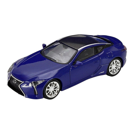 Lexusレクサス LC500h 2018 ブルー / GCD 1/64 ミニカー