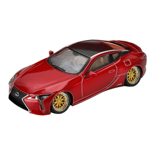 Lexusレクサス LC500h 2018 レッド / GCD 1/64 ミニカー