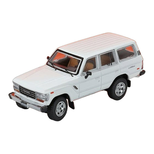 Toyotaトヨタ ランドクルーザー 60 1982 ホワイト / GCD 1/64 ミニカー