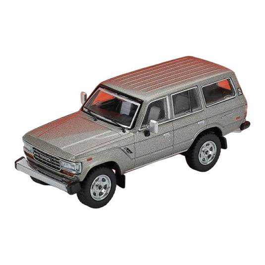 Toyotaトヨタ ランドクルーザー 60 1982 グレーメタリック / GCD 1/64 ミニカー