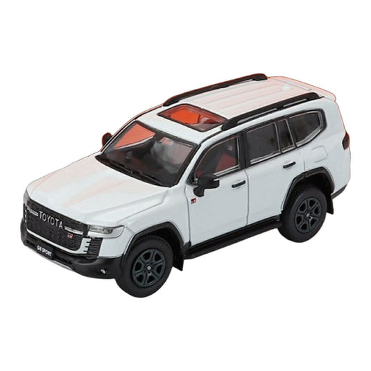 Toyotaトヨタ ランドクルーザー 300 2024 ホワイト / GCD 1/64 ミニカー