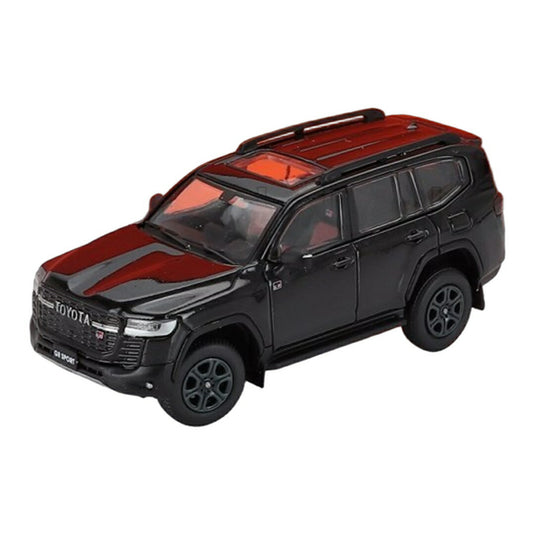 Toyotaトヨタ ランドクルーザー 300 2024 ブラック / GCD 1/64 ミニカー