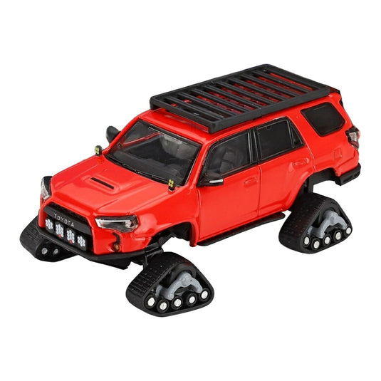 Toyotaトヨタ 4Runner 4ランナー ワイドボディ プリランナー 2018 オレンジ / GCD 1/64 ミニカー