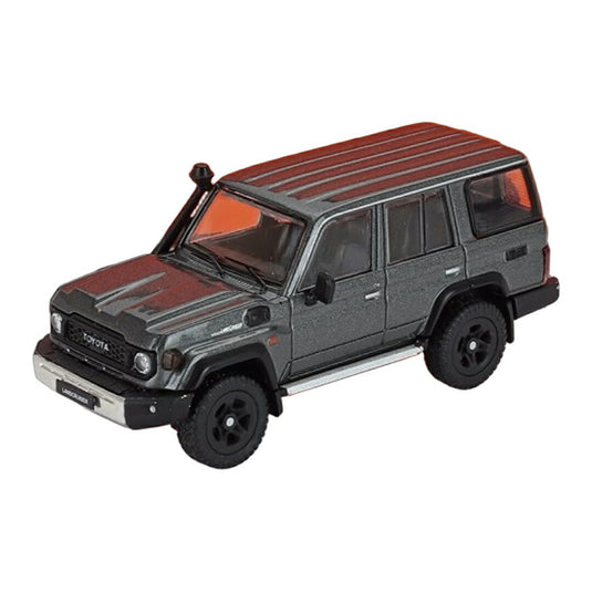 Toyotaトヨタ Land Cruiserランドクルーザー J76 2024 グレーメタリック / GCD 1/64 ミニカー