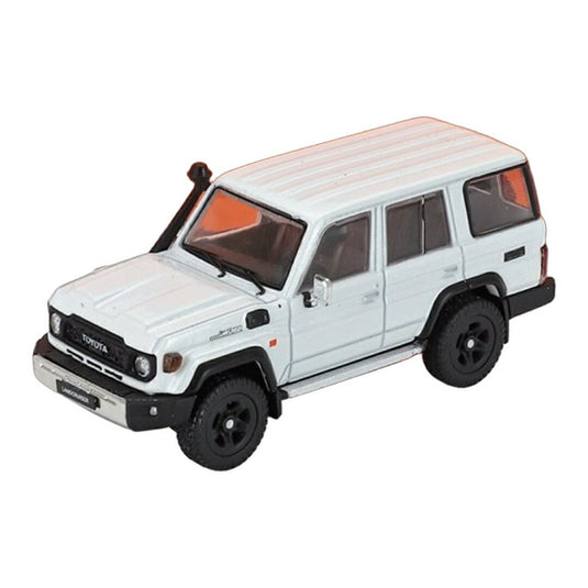 Toyotaトヨタ ランドクルーザー J76 2024 ホワイト / GCD 1/64 ミニカー