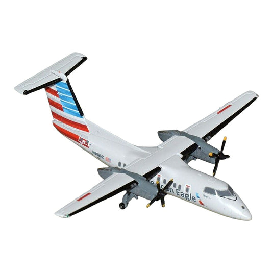 アメリカン・イーグル American Eagle ボンバルディア Dash 8-100 N808EX / Gemini 1/400 飛行機模型 旅客機