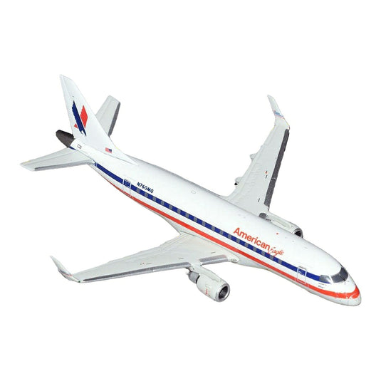 エンボイ・エア Envoy Air アメリカン・イーグル American Eagle レトロ塗装 エンブラエル E170 N760MQ / GeminiJets 1/400 飛行機模型 旅客機