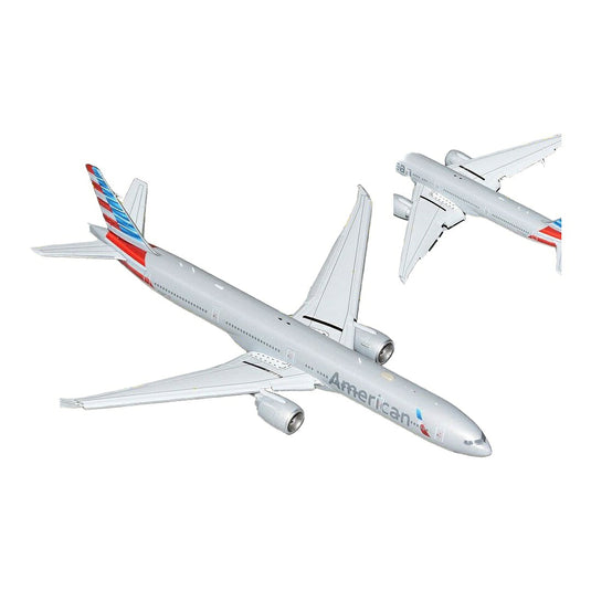 アメリカン航空 American Airlines ボーイング 777-300ER N736AT フラップダウン仕様 / Gemini 1/400 飛行機模型 旅客機