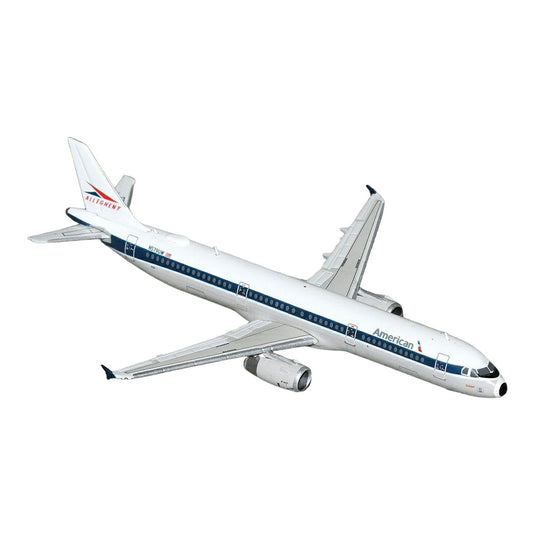 アメリカン航空 American Airlines エアバス A321-200 N579UW アレゲニー航空レトロ塗装 / GeminiJets 1/400 飛行機模型 旅客機